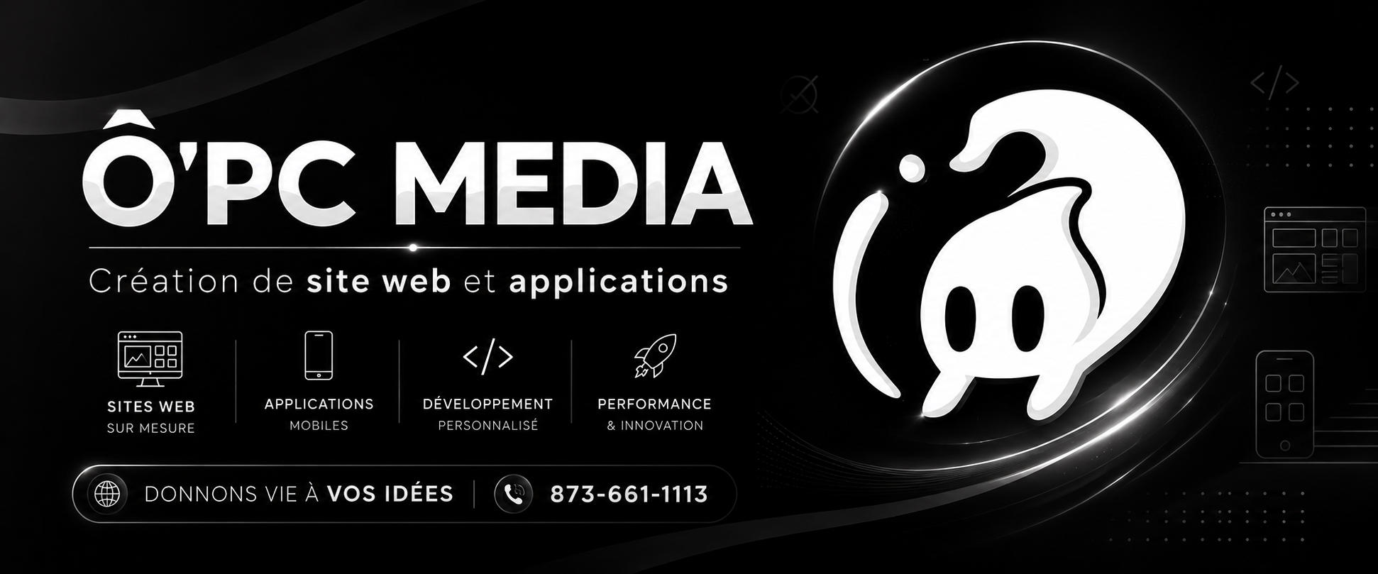 OPC Media Services Bannière